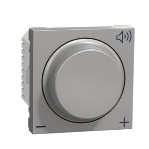 Unica - Ovládač hlasitosti, Aluminium
