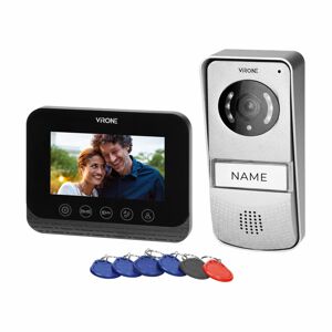 Sada videovrátnika ENIF pre jednu rodinu, hands-free, 4,3" LCD,
čítačka tagov, RFID,čip