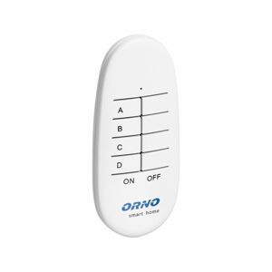 Diaľkový ovládač pre bezdrôtové ovládanie , 4 kanály, ORNO Smart Home