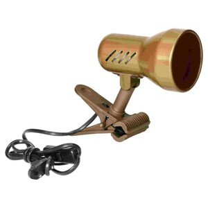 Klasická stolová lampa s klipom zlatá 1XE27 60W DALLA DL-10/C ORNO