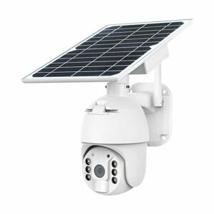 Kamera WiFi HD IP65 Solárna PTZ so senzorom biela VT-11024-WIFI (V-TAC)