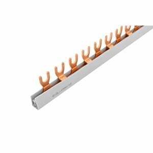 Prepojovacia lišta (hrebeň) 2-pólová 100cm 56M 10mm2 Tvar:U (Firn)