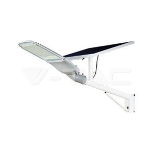 Pouličné LED solárne svietidlo PRO 50W 4000K 3000lm biele VT-ST303 (V-TAC)