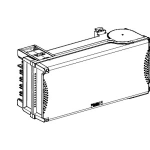Canalis – odbočovacia jednotka pre poistku NF – 22 x 58 – 100 A – 3L + PEN ( Schneider)