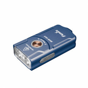 Nabíjateľná baterka Fenix E03RV20BLUE, modrá (Fenix)