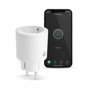 Zásuvka SMART - s meračom spotreby - Amazon Alexa, Google Home, Siri, IFTTT kompl (GLOBIZ)