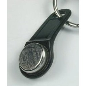 DEK komplet klúc button + prívesok plastový cierny (klucenka) (pre iButton)