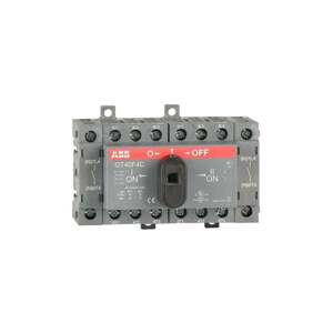 Prepínač sieti OT40F4C 4P 11kW
(ABB)
