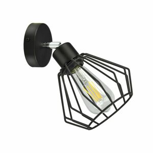 Nástenné svietidlo Waya AD-LD-6259BE27M, max. výkon 1x60W, E27, čierna (ORNO)
