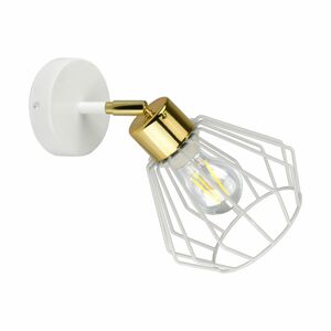 Nástenné svietidlo Waya AD-LD-6260WE27M, max. výkon 1x60W, E27, biela (ORNO)