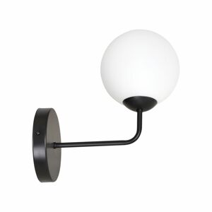 Nástenné svietidlo MONZA, AD-LD-6324B-WE14SM, 40W, E14, čiernobiely (ORNO)