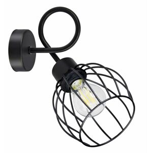 Nástenné svietidlo MARBELLA, AD-LD-6350BE27M, 60W, E27, čierna (ORNO)