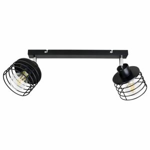 Nástenné/stropné svietidlo ISLA AD-LD-6386BE27M, 2x60W, E27, čierna (ORNO)