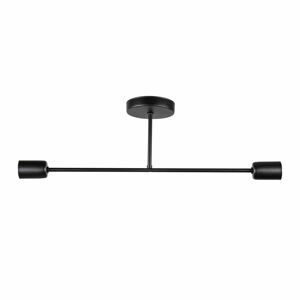 Závesné svietidlo SOLO 2P AD-LD-6440BE27, 2x60W, E27, čierna (ORNO)