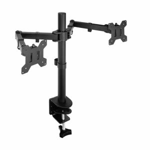 Otočný stolový držiak pre dva monitory, 13"