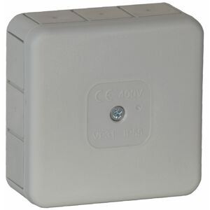 Nástenná rozvodná krabica PRO IP55 400V 12 káblových vstupov 85x85x37mm šedá, 60 ks