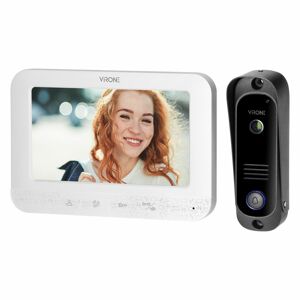 Sada handsfree videovrátnika SETAR, 7" LCD, biely, interkom (ORNO)