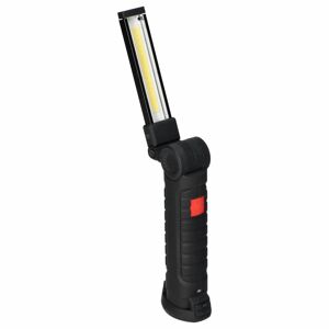 Pracovné svetlo LED COB 2W, 200lm, 1200mAh, sklopné