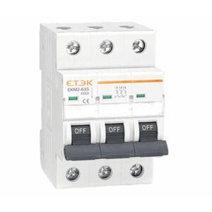 Istič 3-pólový C/5A 6kA Rada:EKM2-63S (ETEK)