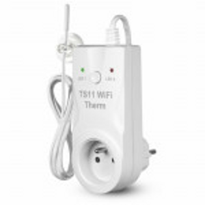 Termostatická zásuvka WIFI 16A s externým snímačom, programovatľná (Fenix)