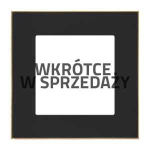 Rámček 1-násobný DUO čierna/zlatá SIMON55 (Simon)