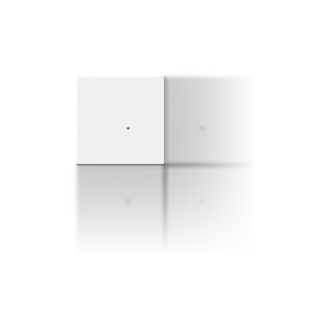 Rocker 1/4 without pictogram for electronic products; white matt
