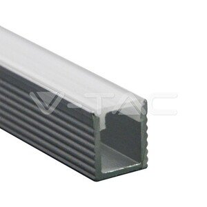 Montážna sada na LED pásik s povrchom difúzora 2000 * 7,8 * 9 mm VT-8136 (V-TAC)