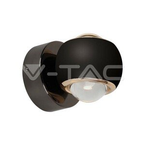 Nástenné LED svietidlo 5W Light Black 3000K 950lm VT-7504 (V-TAC)