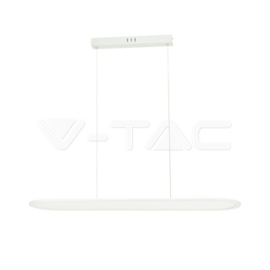 Dizajnové LED závesné svietidlo 24W 3000K 3000lm (80*100CM) biela VT-7821 (V-TAC)