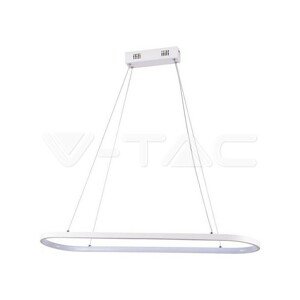 Dizajnové LED závesné svietidlo 20W 4000K 2500lm čierne+mosadz VT-7826 (V-TAC)