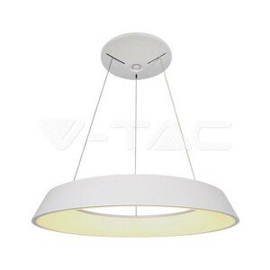 Dizajnové závesné LED svietidlo 48W stmievateľné TRIAK biele 3000K 5000lm VT-7755 (V-TA