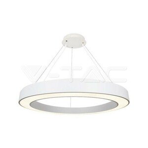 Dizajnové závesné LED svietidlo 90W 4000K 11000lm stmievateľné biele VT-7793 (V-T