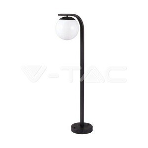 Stojanové parkové svietidlo AL/PC čierna/biela IP44 VT-1157 (V-TAC)