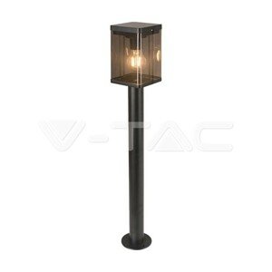 Solárne LED stĺpikové svietidlo 2,5W E27 s mikrovlnným senzorom IP44 VT-1134 (V-TAC)