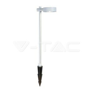 Záhradné LED stĺpikové svietidlo 6W biele 4000K IP65 VT-11107 (V-TAC)