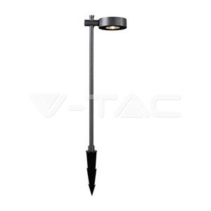 Záhradné LED stĺpikové svietidlo 6W čierne 4000K IP65 VT-11107 (V-TAC)
