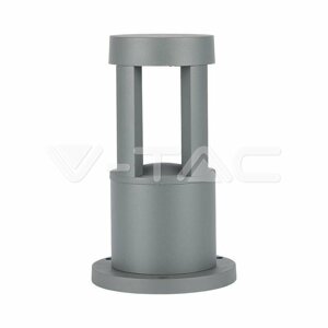 Stĺpikové LED svietidlo 10W svetlo sivé 25cm výška CREE 3000K 1000lm VT-830 (V-TAC)