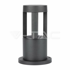 Stĺpikové LED svietidlo 10W čierne 25cm výška CREE 3000K 1000lm VT-830 (V-TAC)