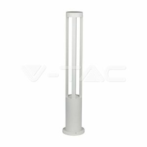 Stĺpikové LED svietidlo 10W biele 80cm výška CREE 4000K 1000lm VT-820 (V-TAC)