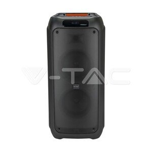 40W nabíjateľný reproduktor s jedným káblovým mikrofónom RF Control & Rukoväť 2 * 8 pa