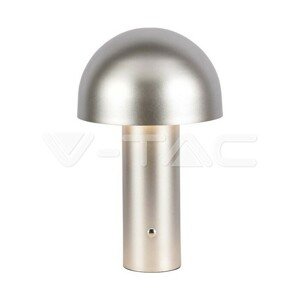 LED stolová lampa 1800 mAh batéria 150*250 3V1 šampanské zlato VT-1047 (V-TAC)