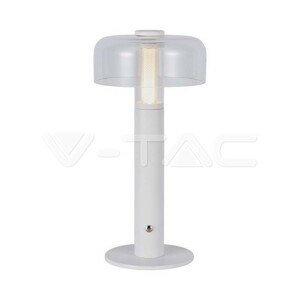 LED stolová lampa 1800mAH batéria 150*300 3v1 biele VT-1049 (V-TAC)