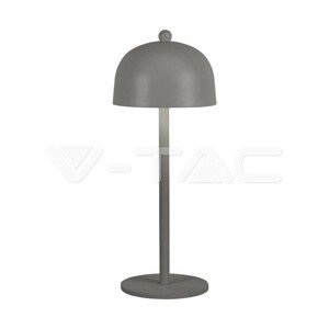 Stolné LED svietidlo 1800mAH CCT Batéria 115*300 šedá VT-1052 (V-TAC)