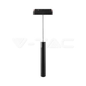 Závesné LED lištové svietidlo MAGNETIC 8W SMART čierne CCT VT-908D (V-TAC)