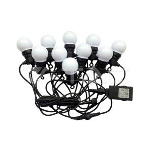 Záhradná svetelná reťaz LED 6000K 10x0,6W 5m VT-70510 (V-TAC)