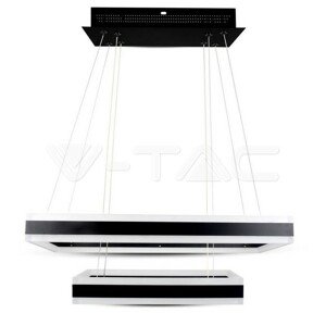 115W Luster Soft Light Stmievateľný čierny 3000K VT-101-2D (V-TAC)