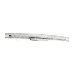 Dizajnové nástenné LED svietidlo 12W, 4000K, sklenené chróm D985mm VT-7019 (V-TAC)
