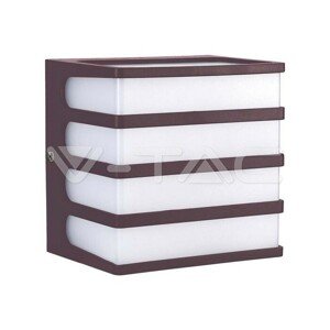 Nástenné LED svetlo 8W hnedé IP65 4000K VT-732 (V-TAC)