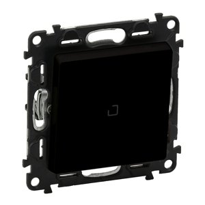 Tlačidlo (1/1ASo) 6A/250V (PS) čierna Valena Life (Legrand)