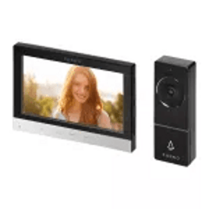 Sada videovrátnika ALERTO, 4+2 vodič 7", Wi-Fi, dotykový panel, čierny